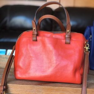 Fossil Burnt Orange Purse